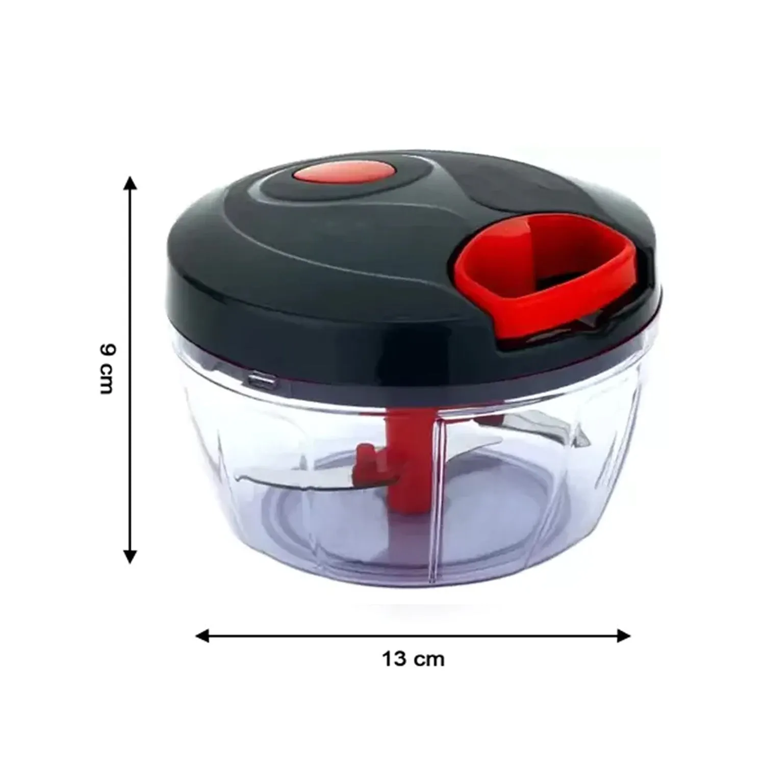080 Manual Food Chopper, Compact & Powerful Hand Held Vegetable Chopper / Blender