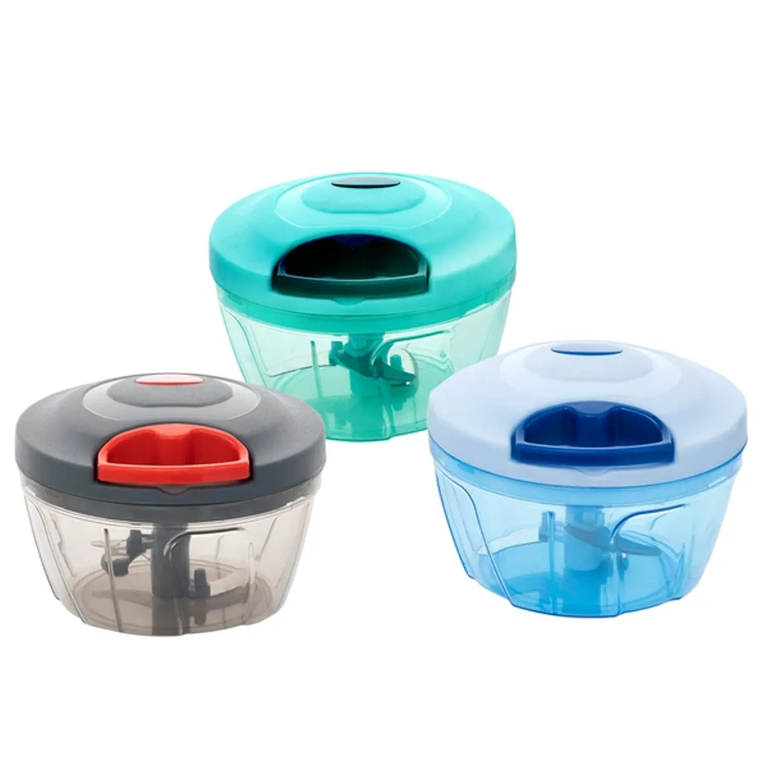 080 Manual Food Chopper, Compact & Powerful Hand Held Vegetable Chopper / Blender
