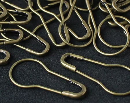 1,000PCS Bulb-shaped Brass Safety Pin | HTSP-P2