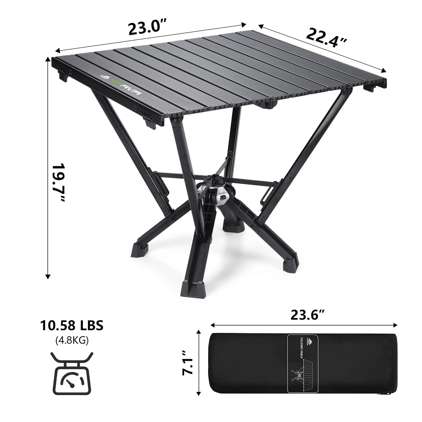 2-Pack: 1xShort Table 1xLight
