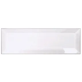 2 x 6 Inch Clear Rectangle Shaped Glass Bevels - Pack of 5