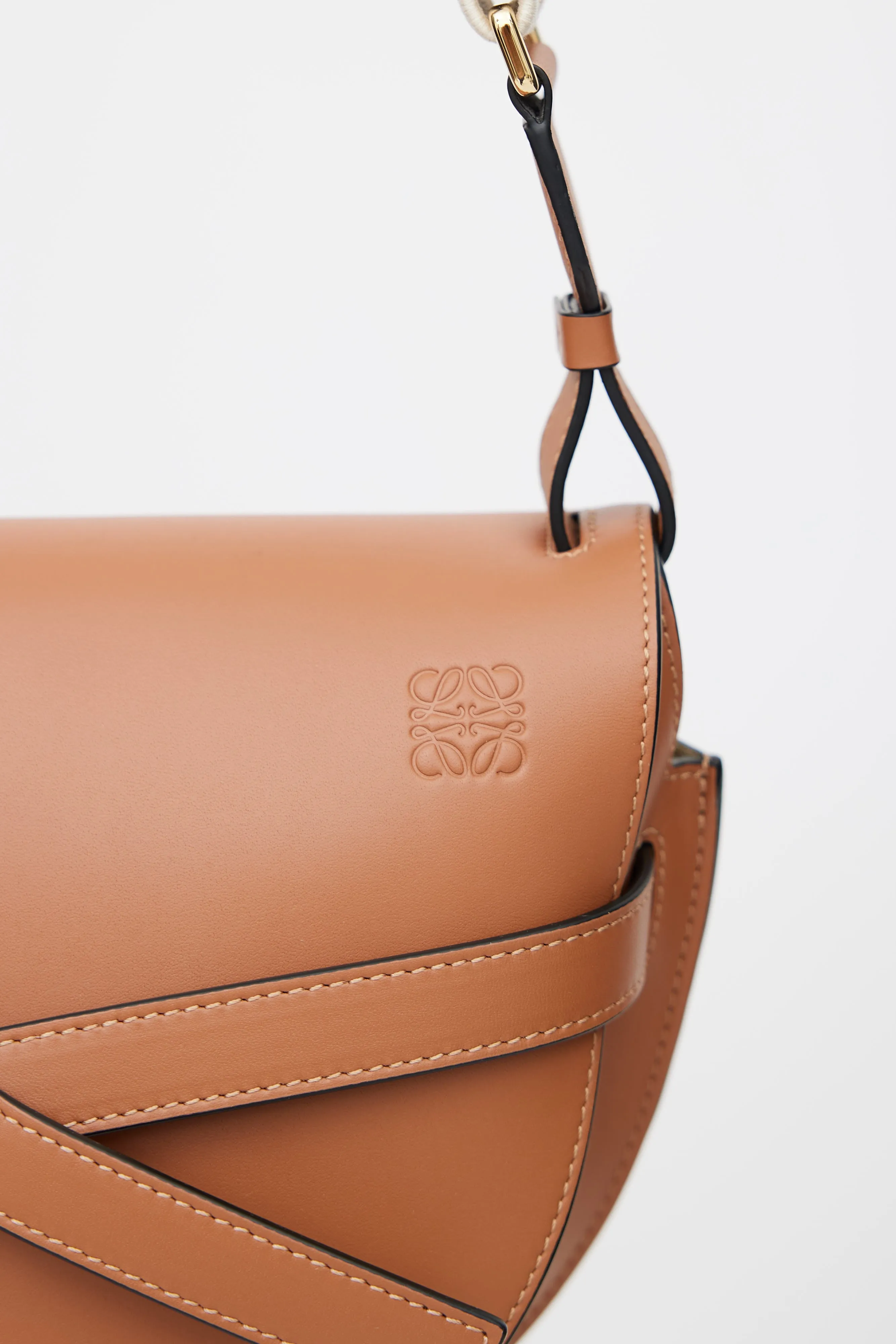 2022 Brown Small Gate Crossbody Bag