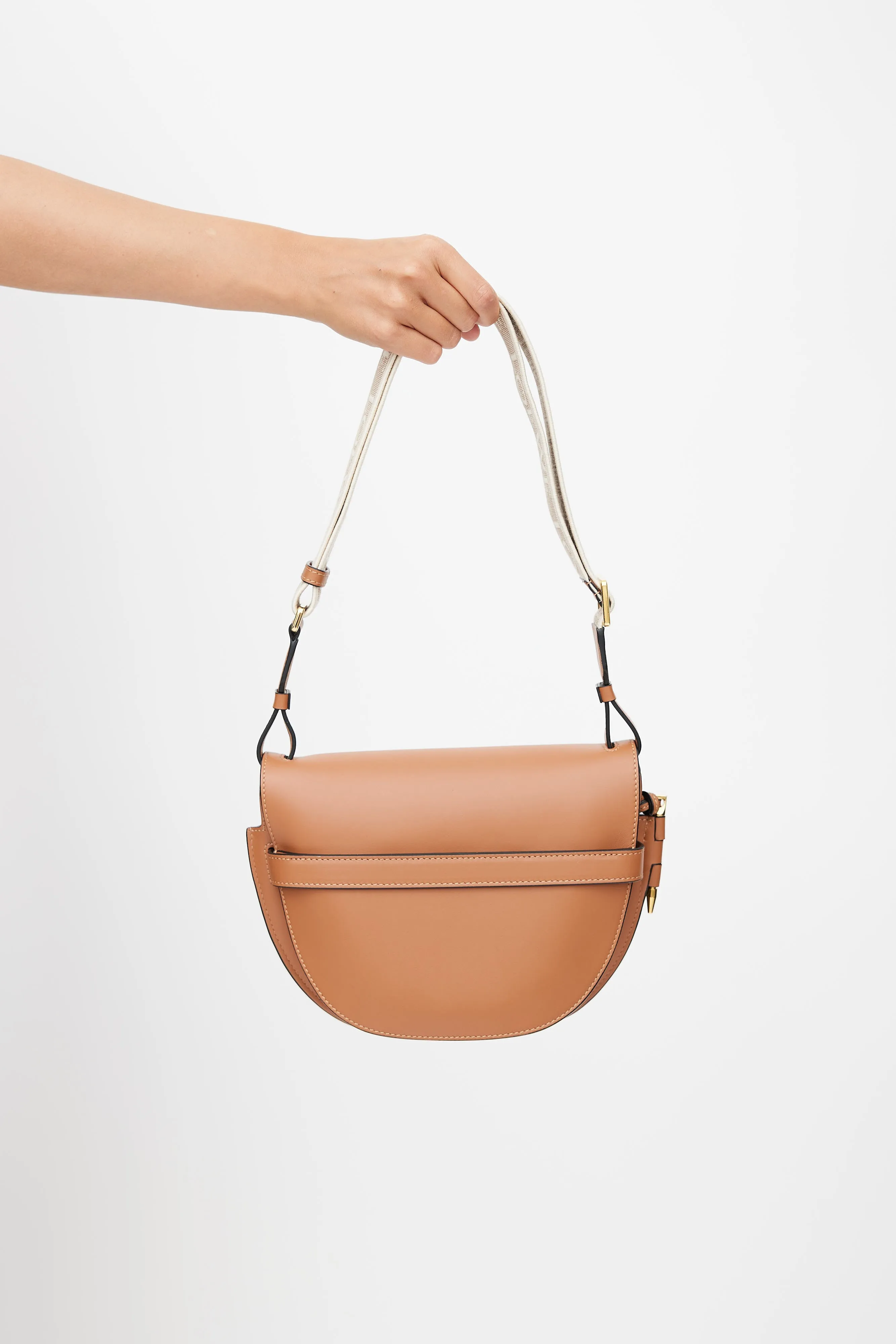 2022 Brown Small Gate Crossbody Bag
