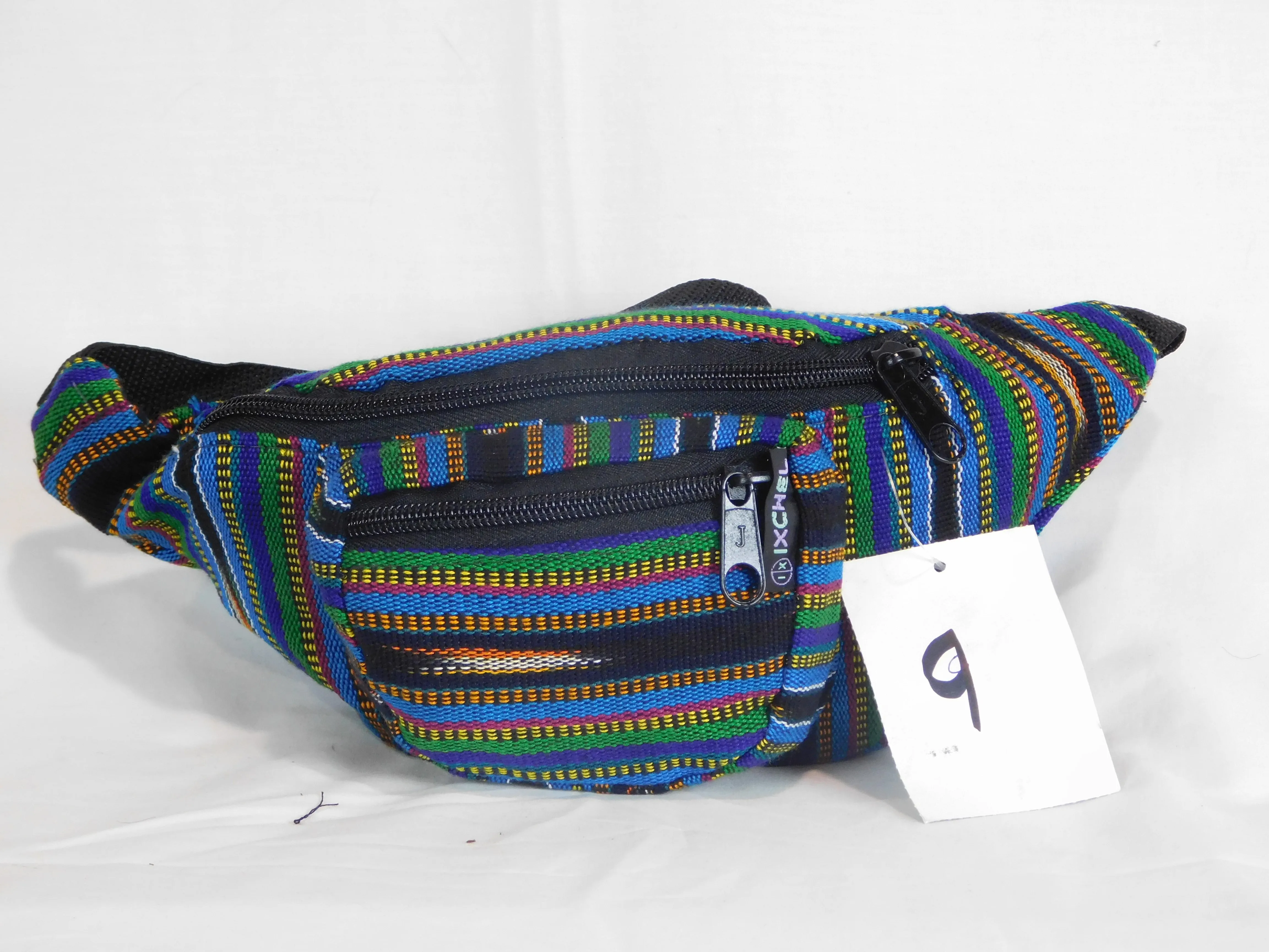 3 pocket fanny pack in native Ikat