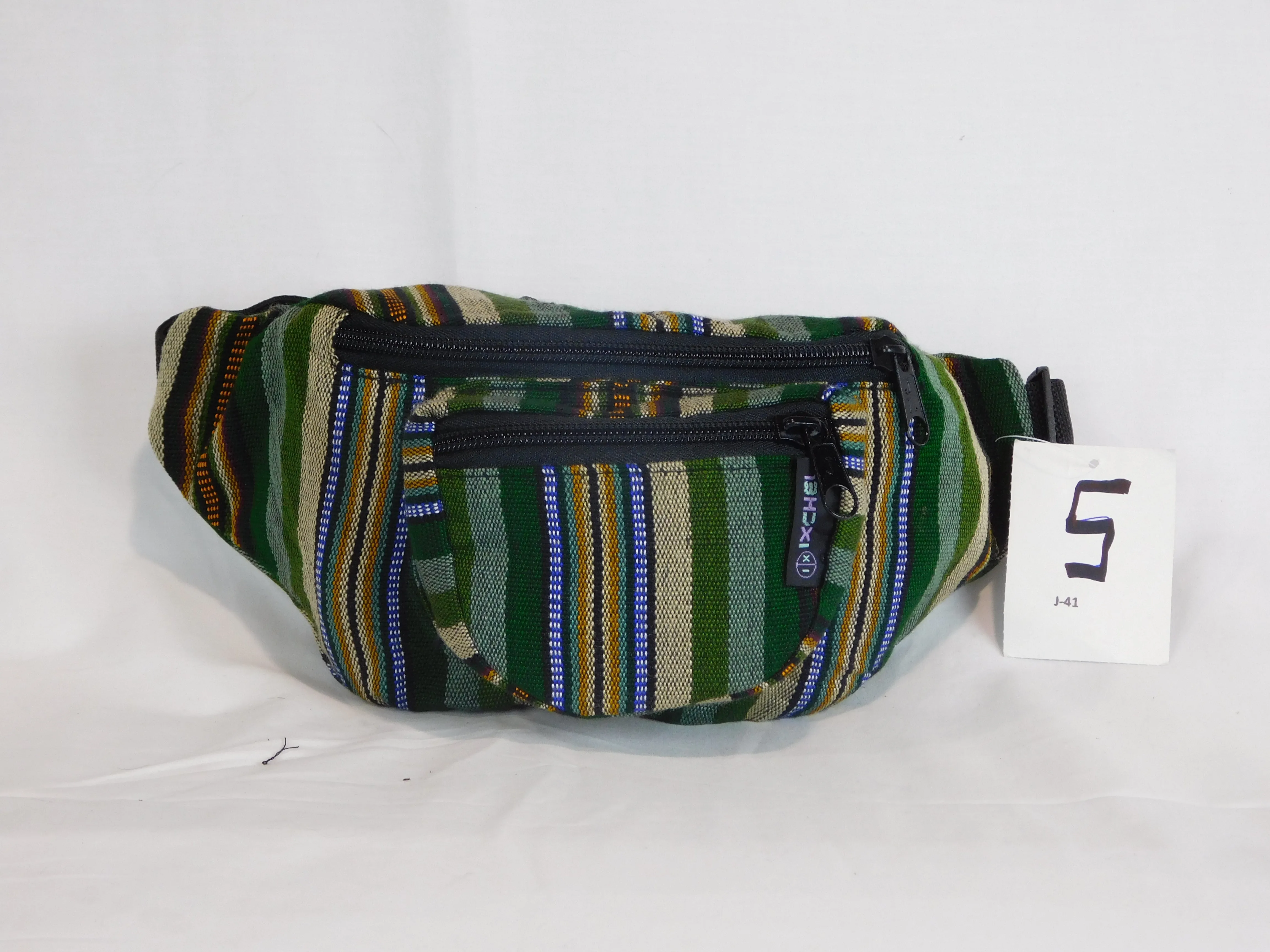 3 pocket fanny pack in native Ikat