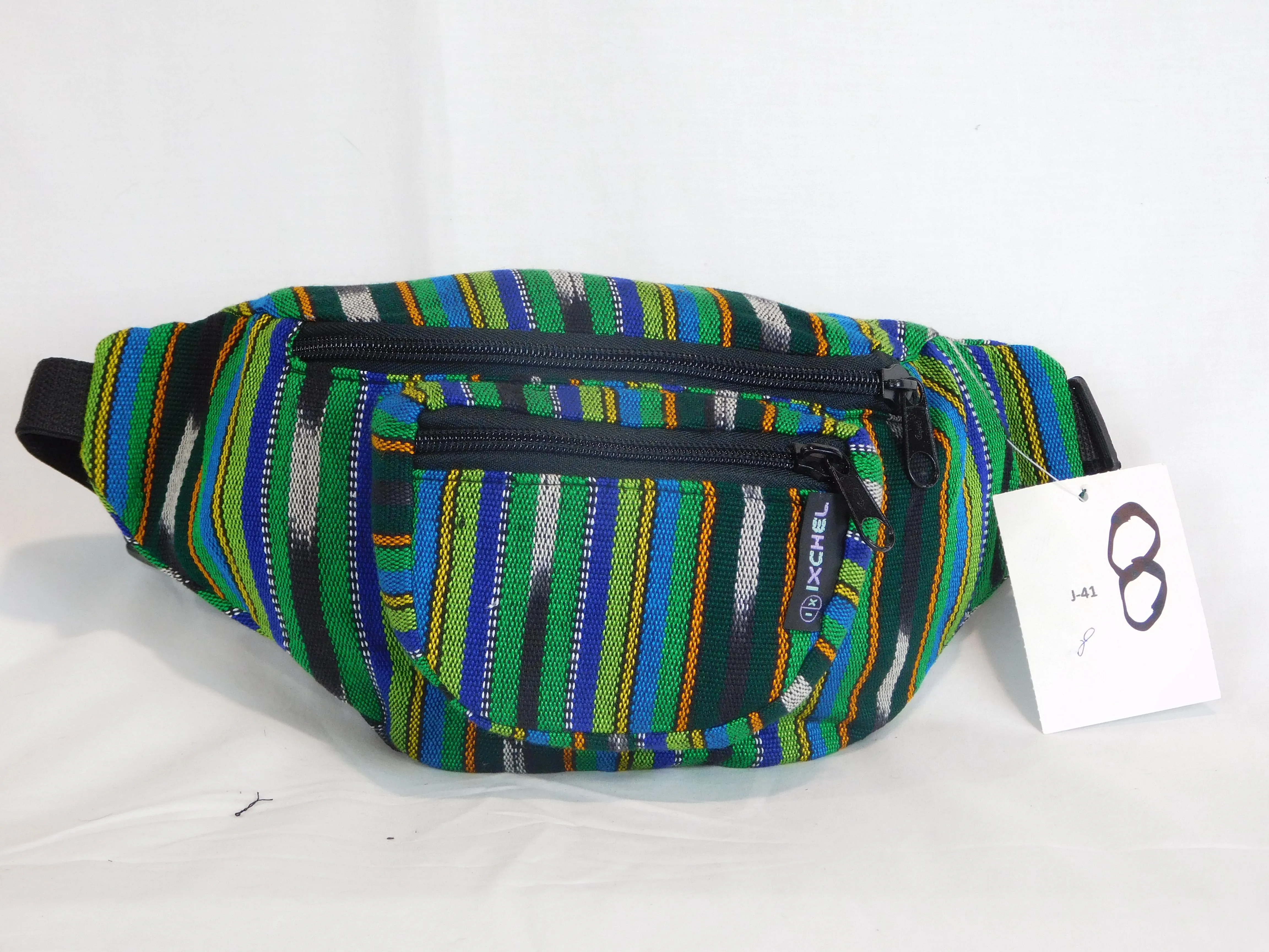 3 pocket fanny pack in native Ikat