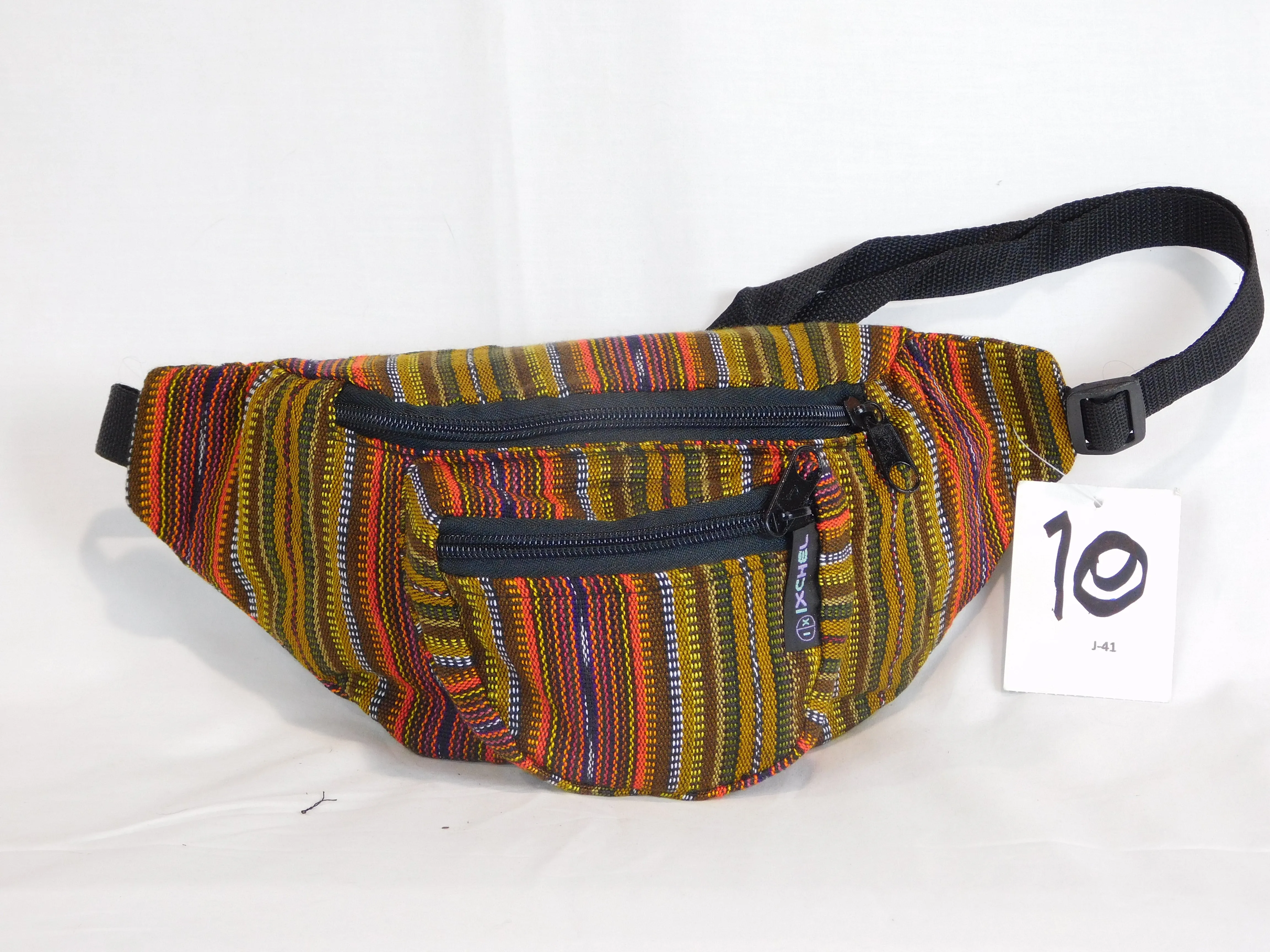 3 pocket fanny pack in native Ikat