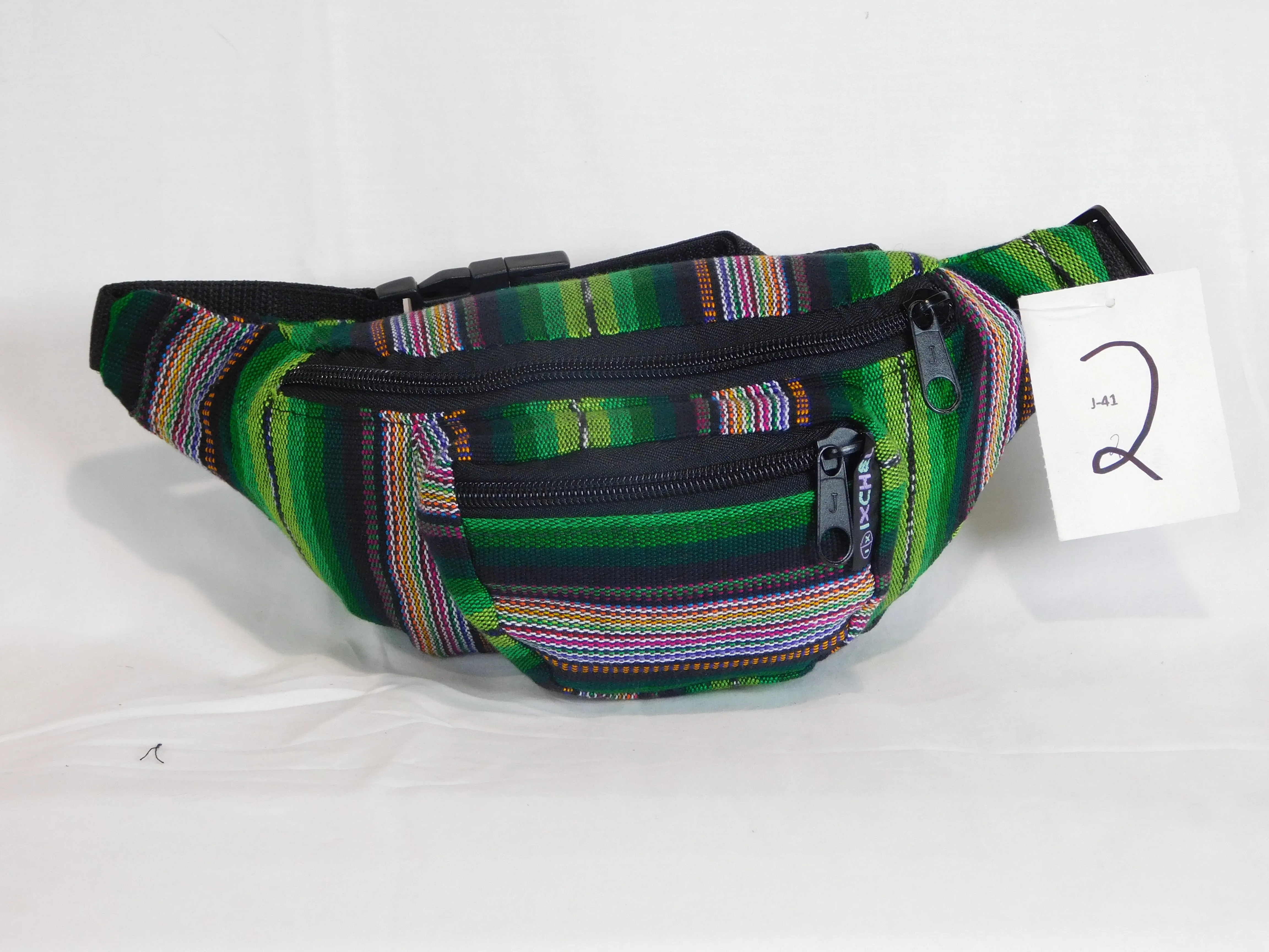 3 pocket fanny pack in native Ikat