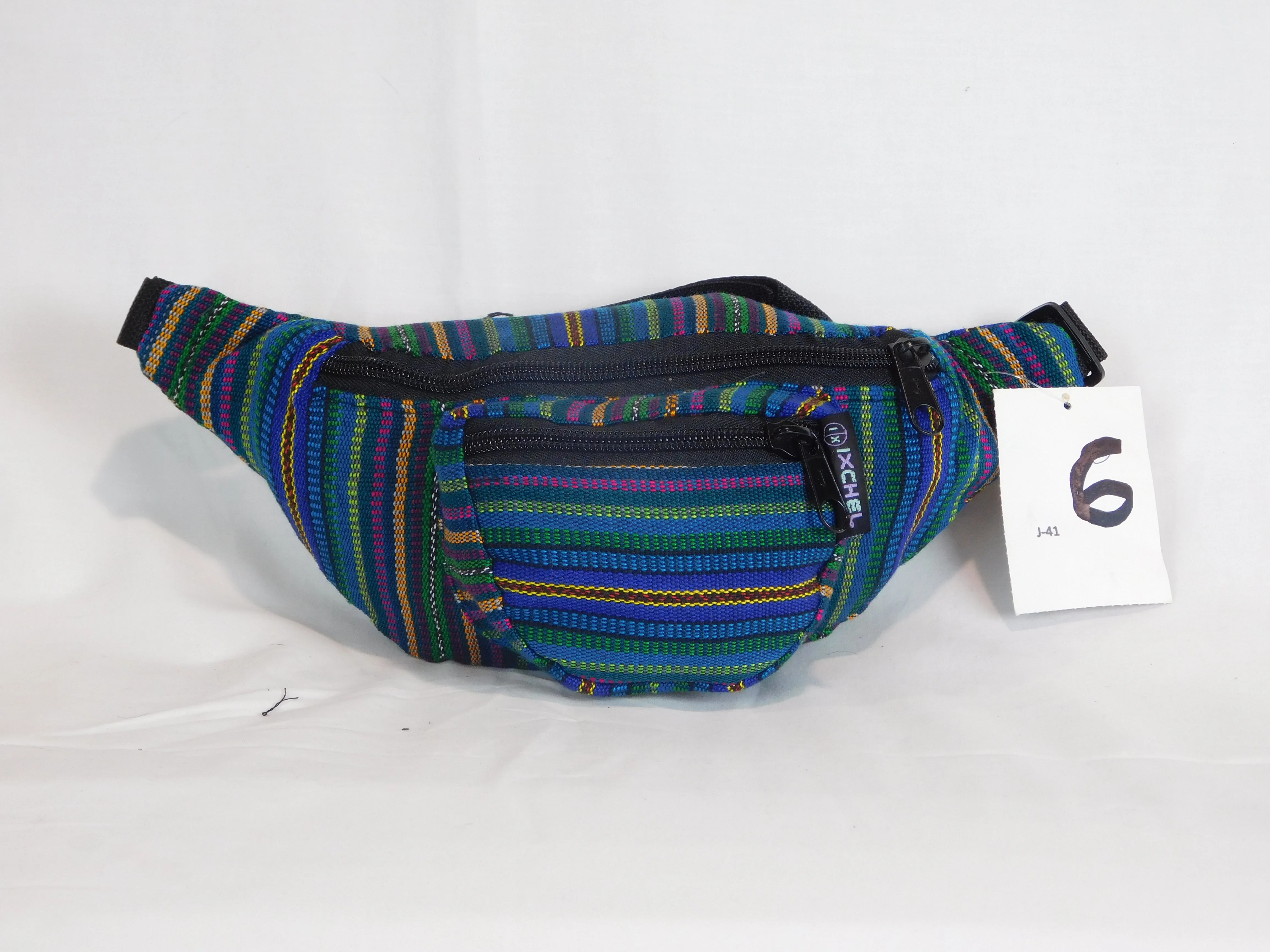 3 pocket fanny pack in native Ikat