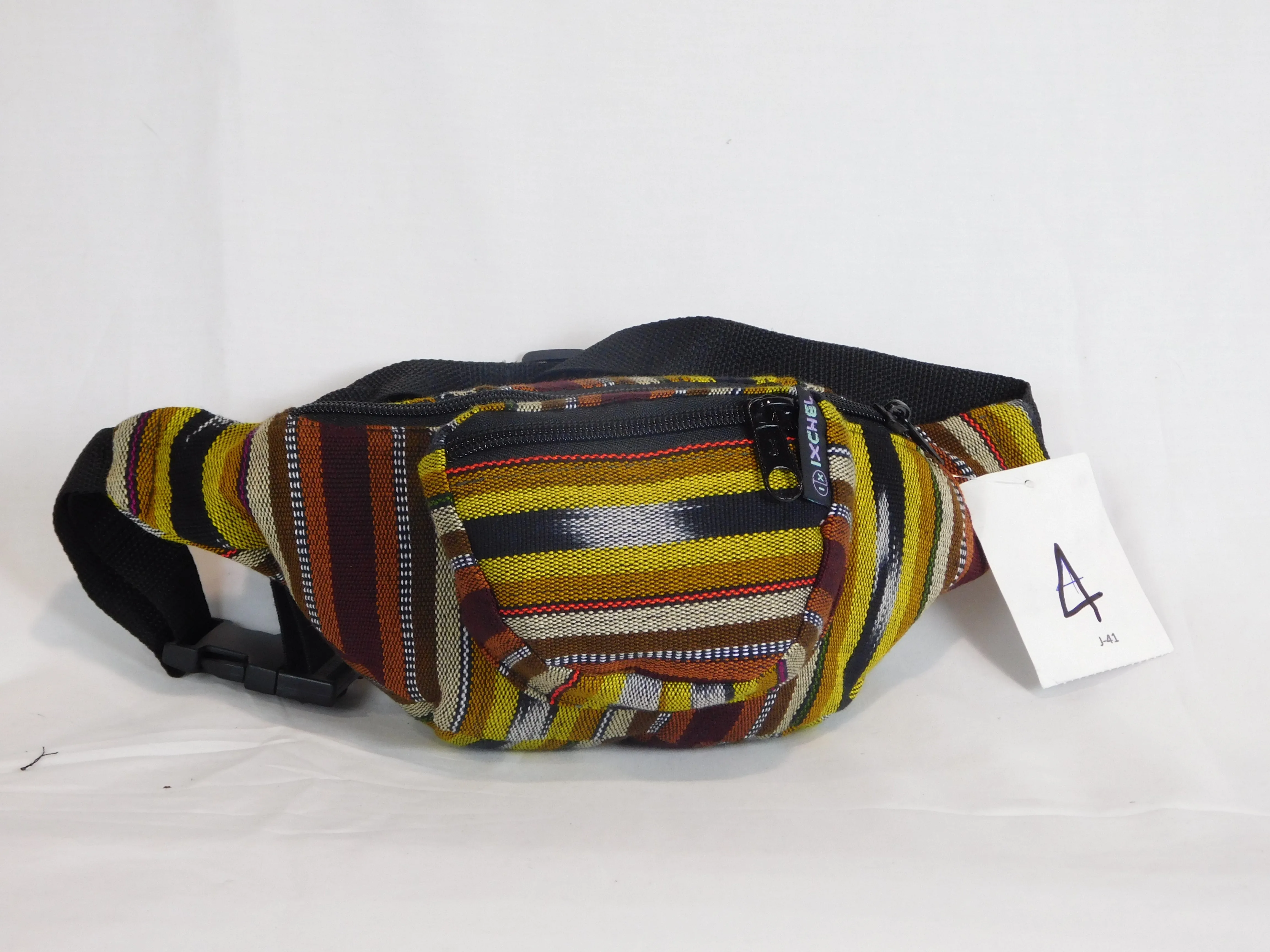 3 pocket fanny pack in native Ikat