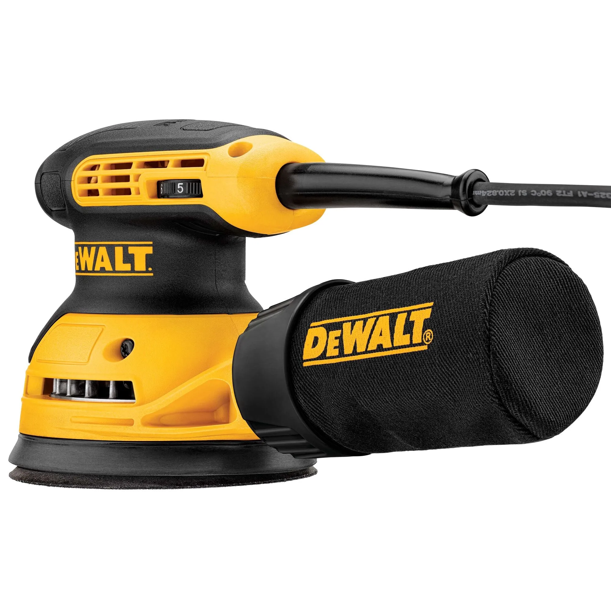 5" Random Orbit Sander With Bag