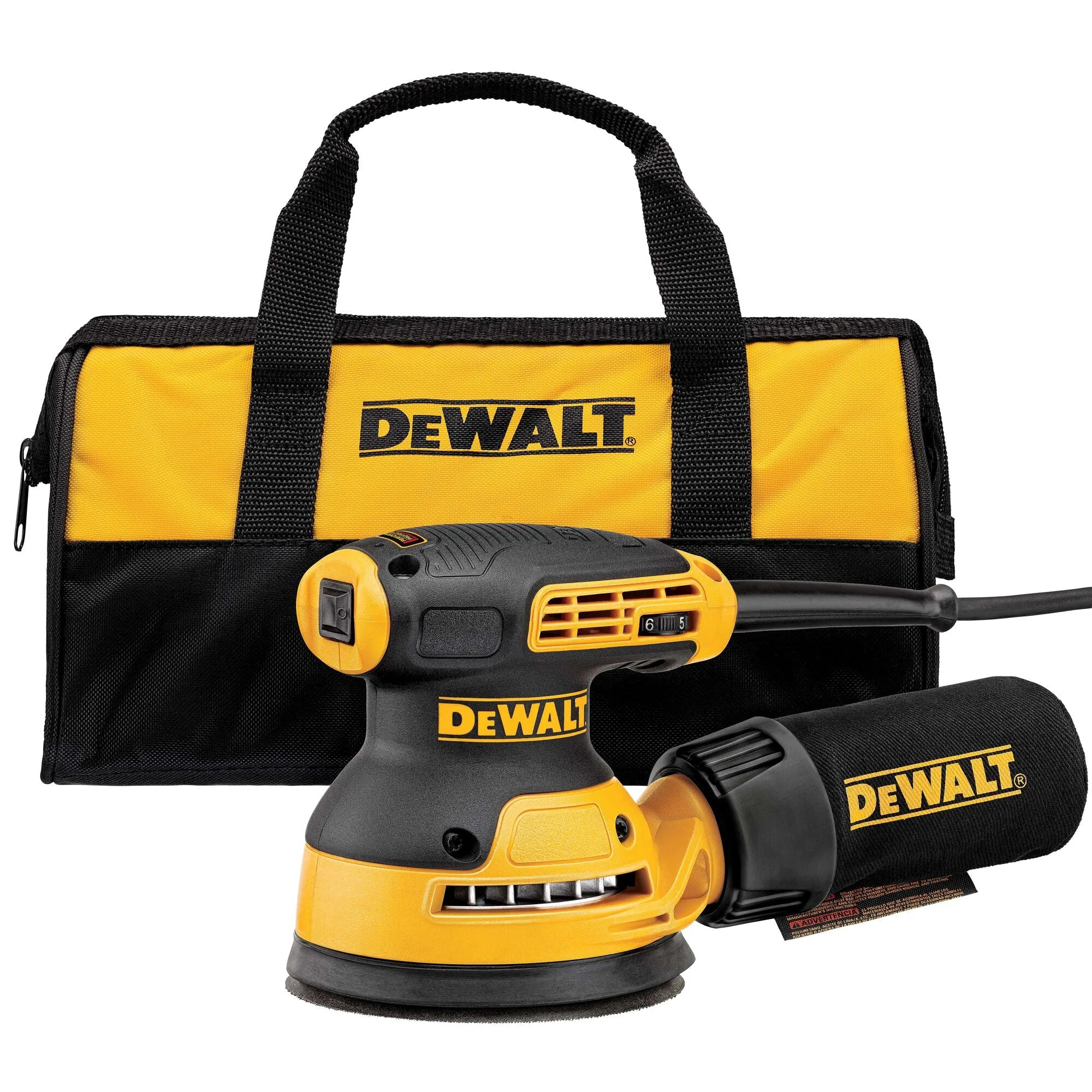 5" Random Orbit Sander With Bag