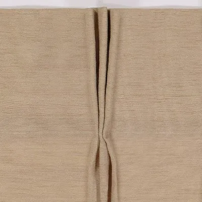 84"x25" Serendipity 5 Pinch Pleat Light Filtering Curtain Panel Linen - Waverly