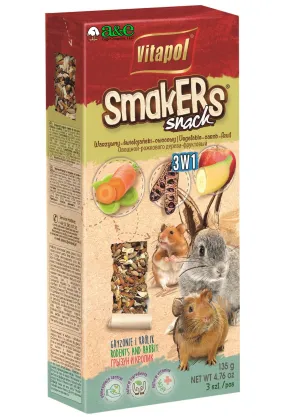 A&E Small Animal Smakers Treat Sticks (Triple Pack) - 3 in 1 MIX