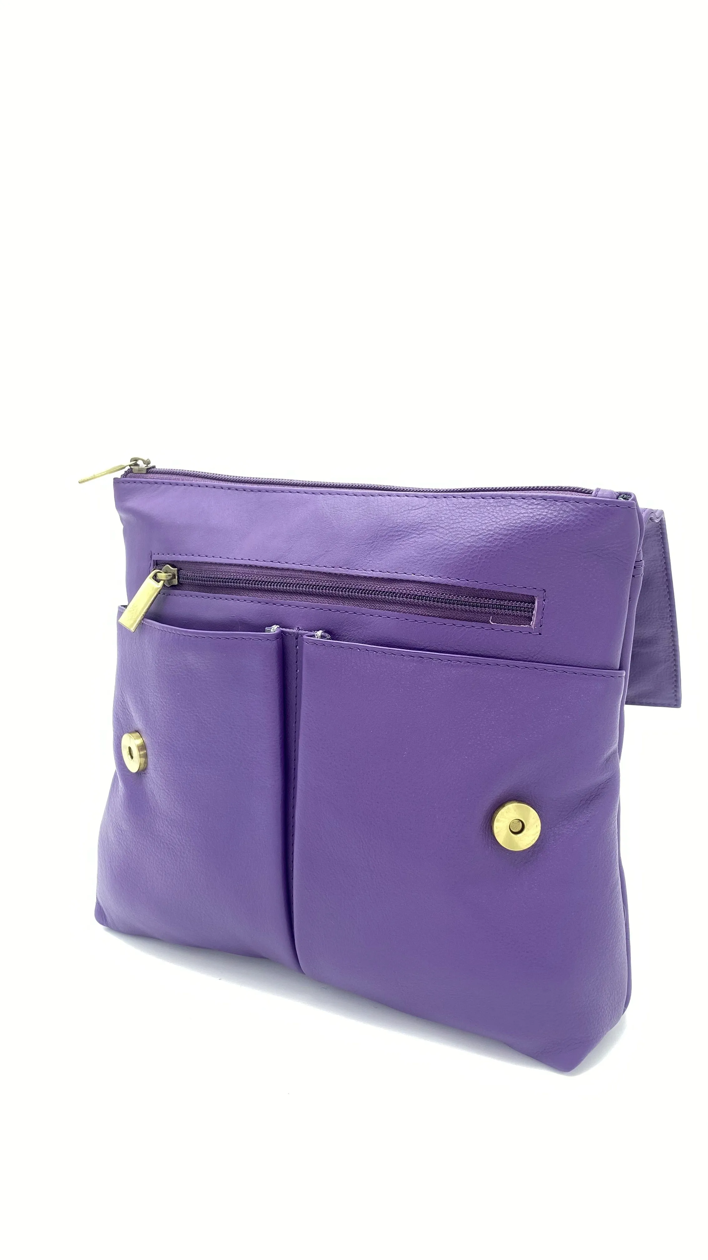 Amanda Milled Leather Bag