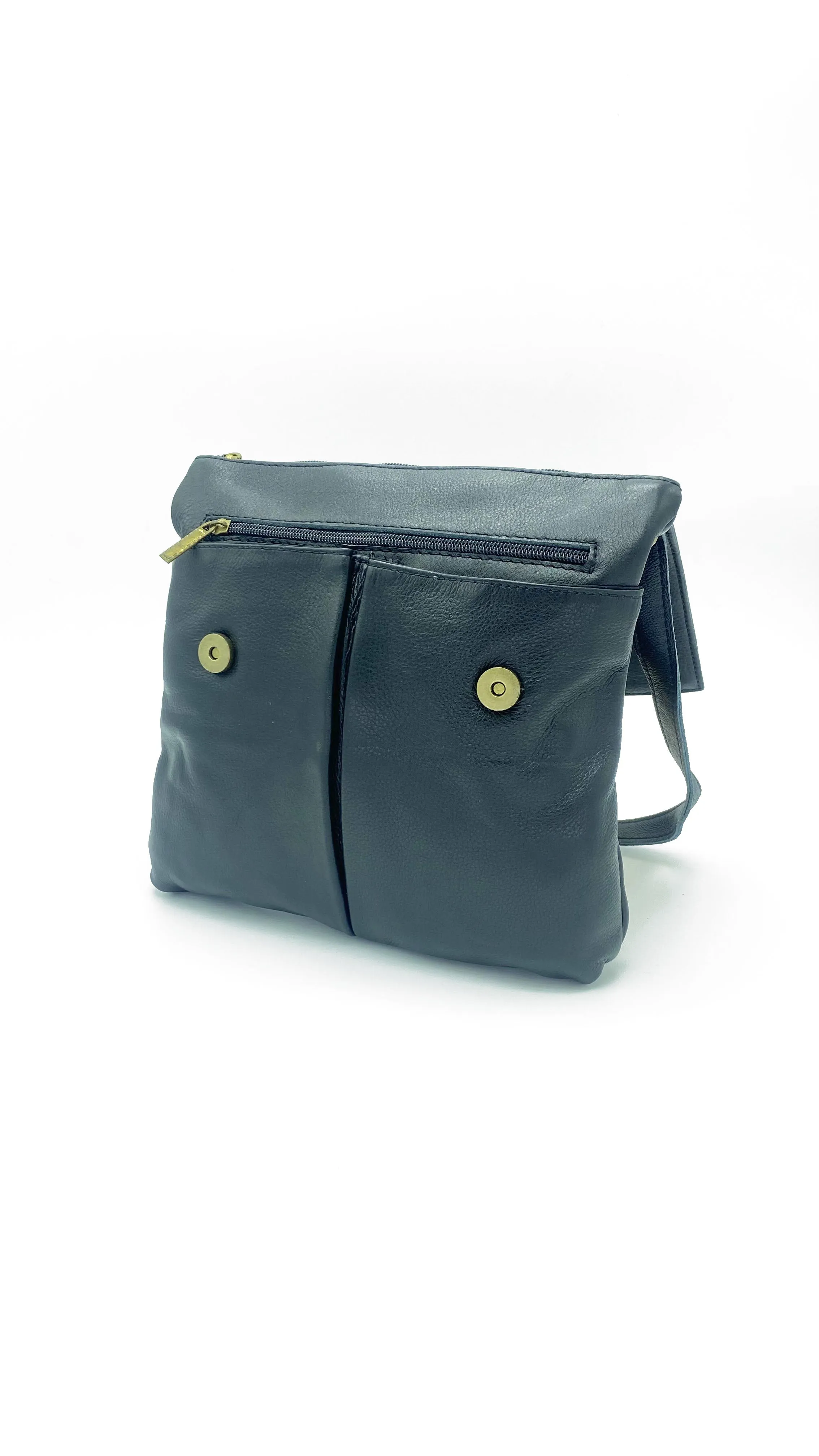 Amanda Milled Leather Bag
