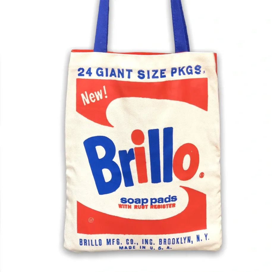 Andy Warhol Brillo Canvas Tote Bag