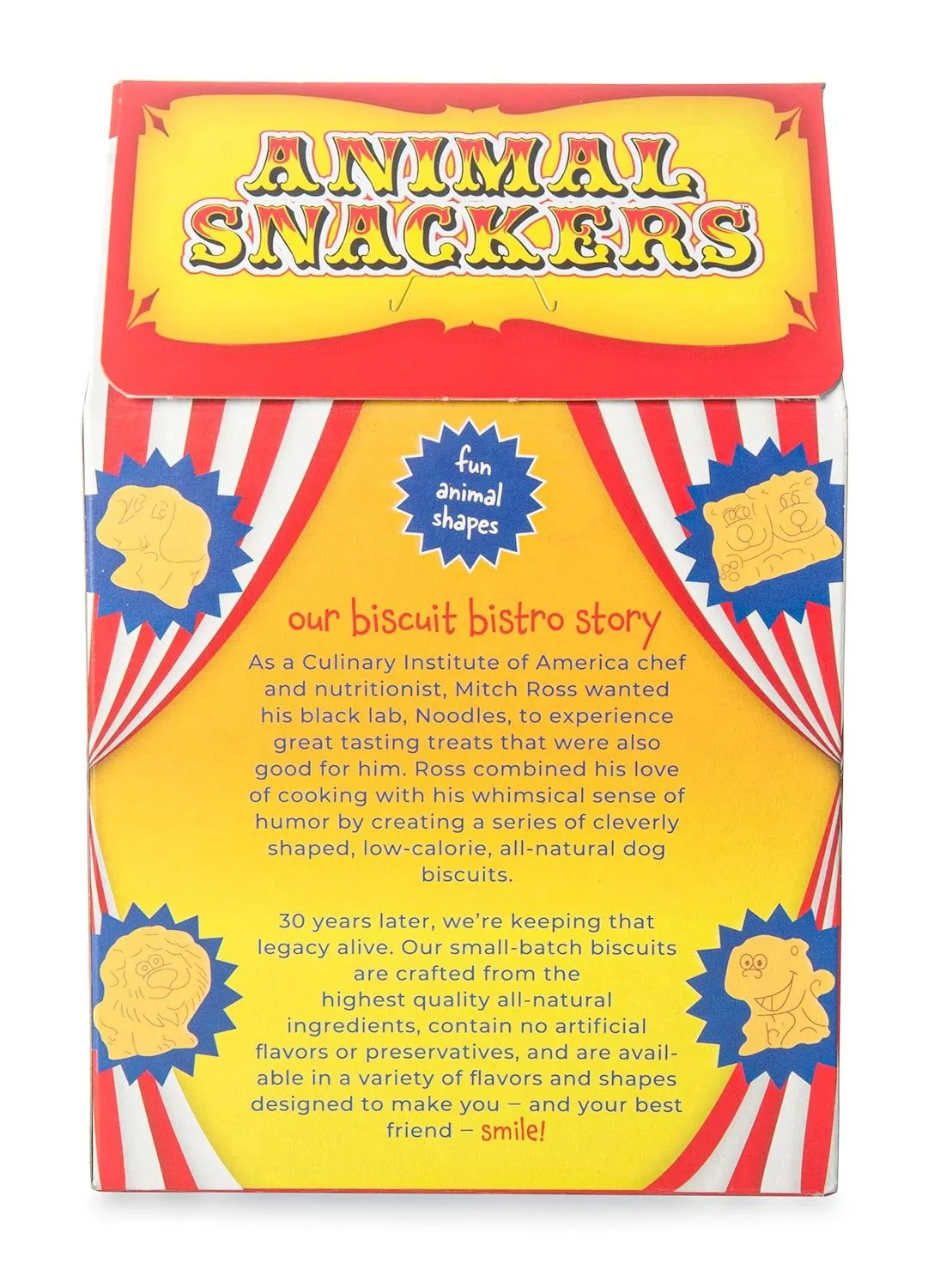 Animal Snackers, Peanut Butter, 12 oz