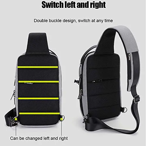 Arctic Hunter XB00105 Messenger Sling Bag(Black)
