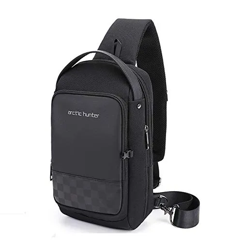 Arctic Hunter XB00105 Messenger Sling Bag(Black)
