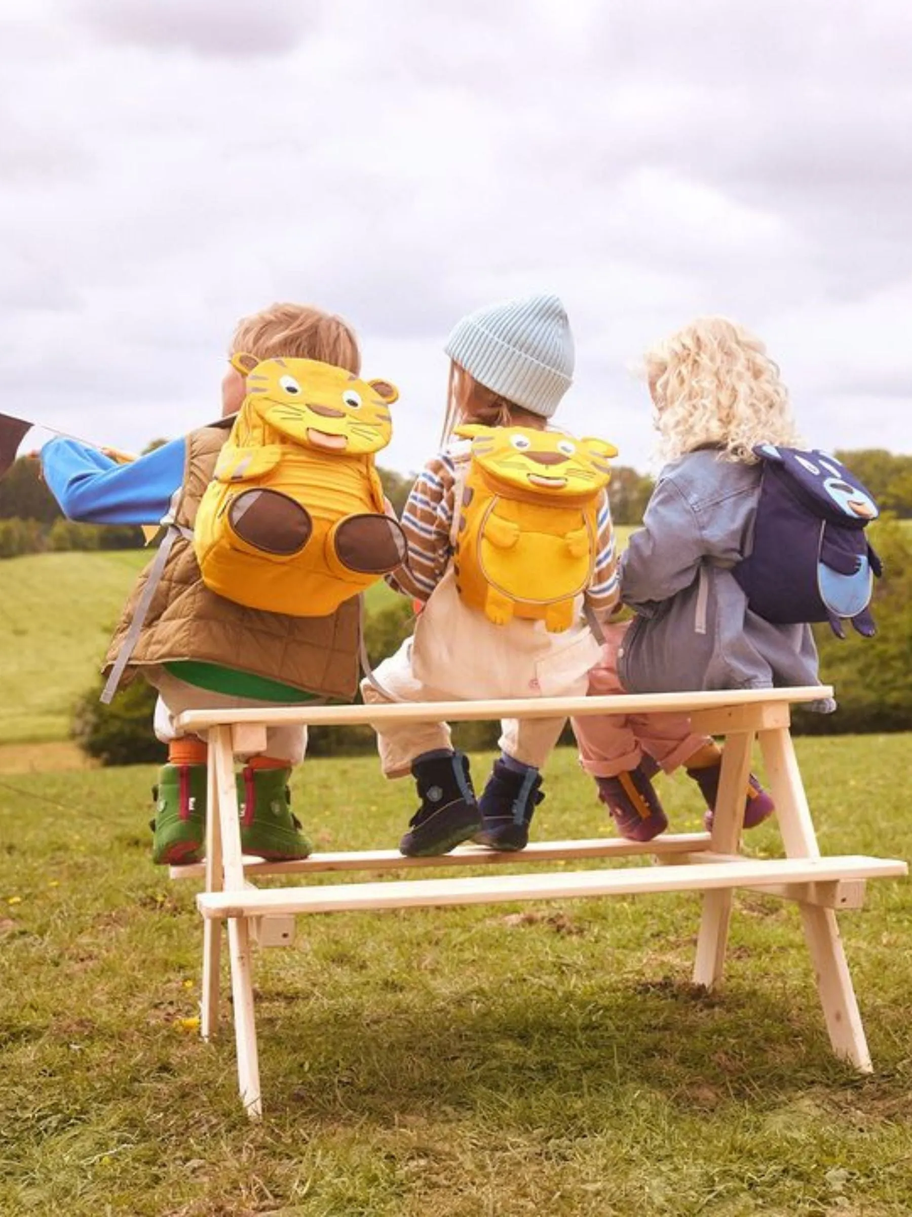 Backpack Big Friend Tiger in Recycled Polyester | Affenzahn