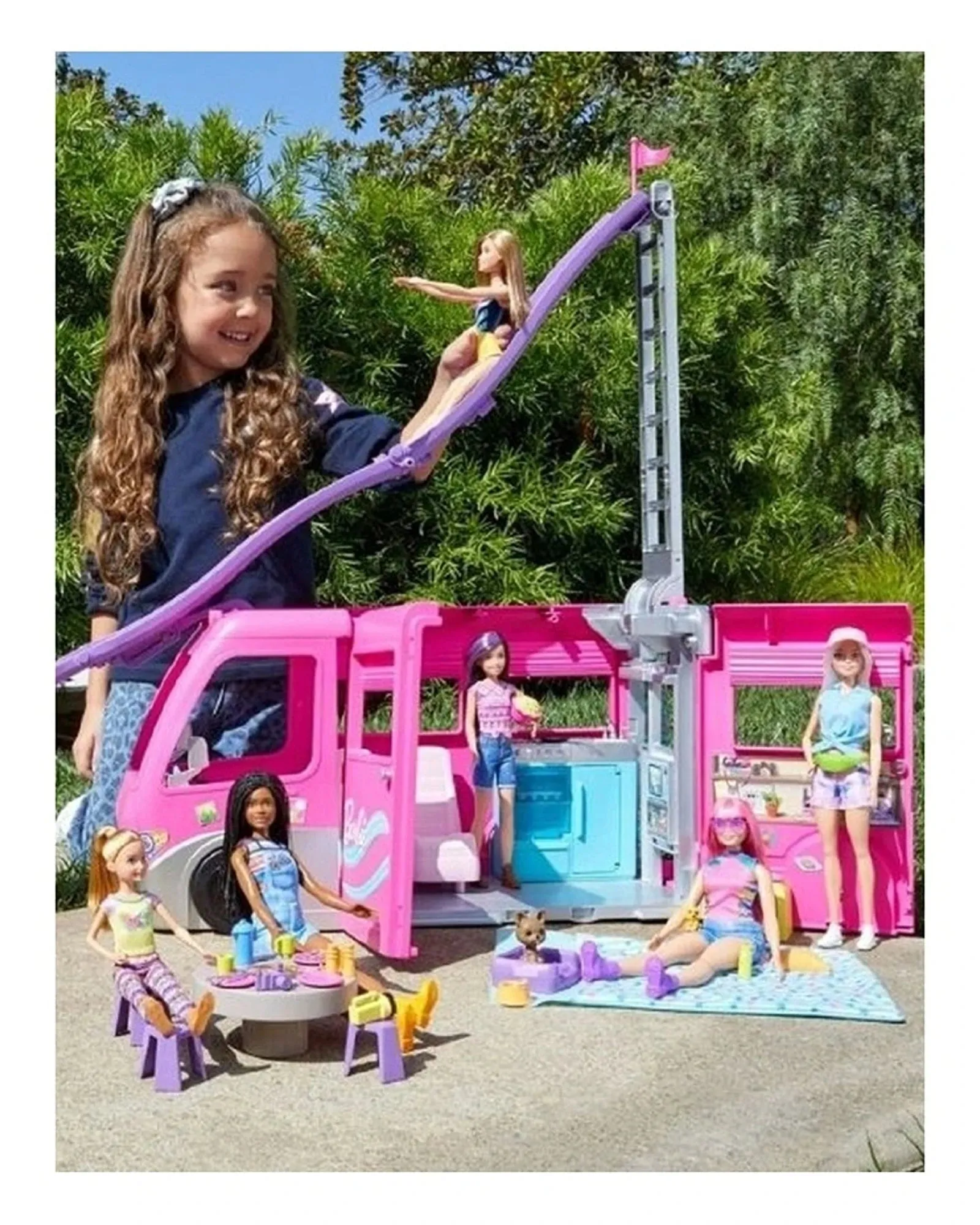 Barbie Dream Camper Vehicle Playset