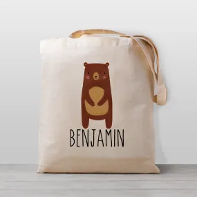 Bear Personalized Tote Bag