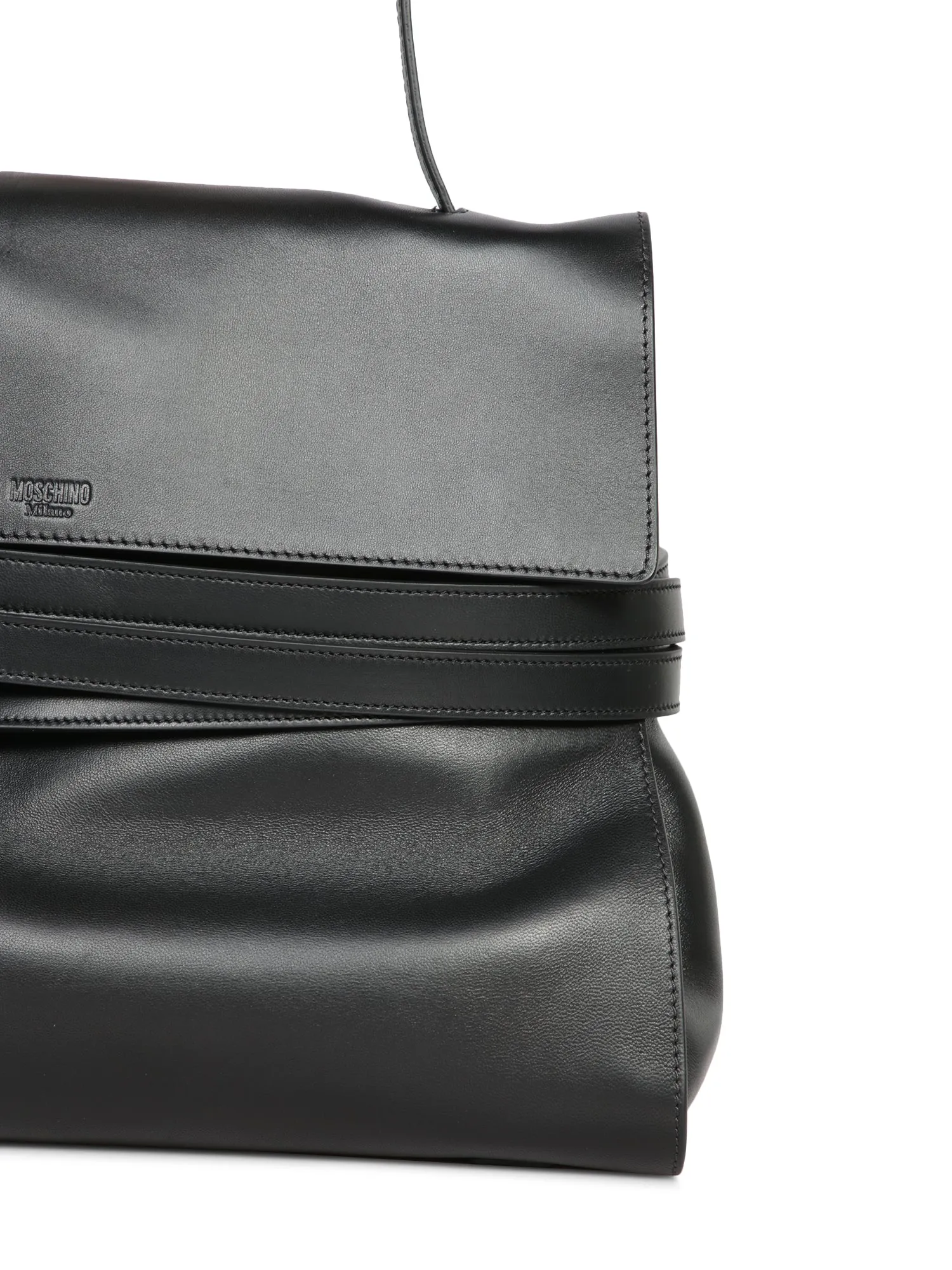Belting Nappa Black Bag