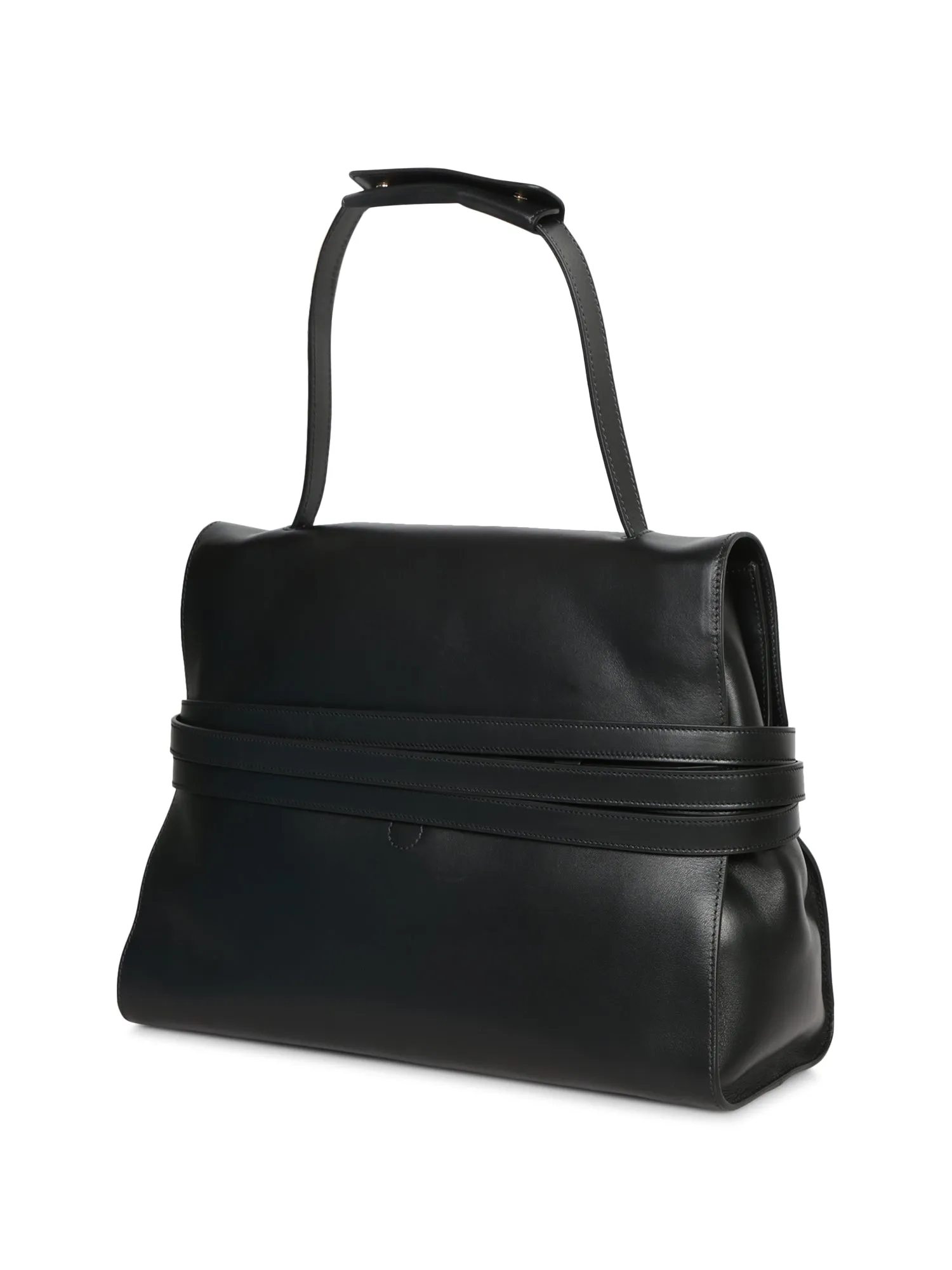 Belting Nappa Black Bag