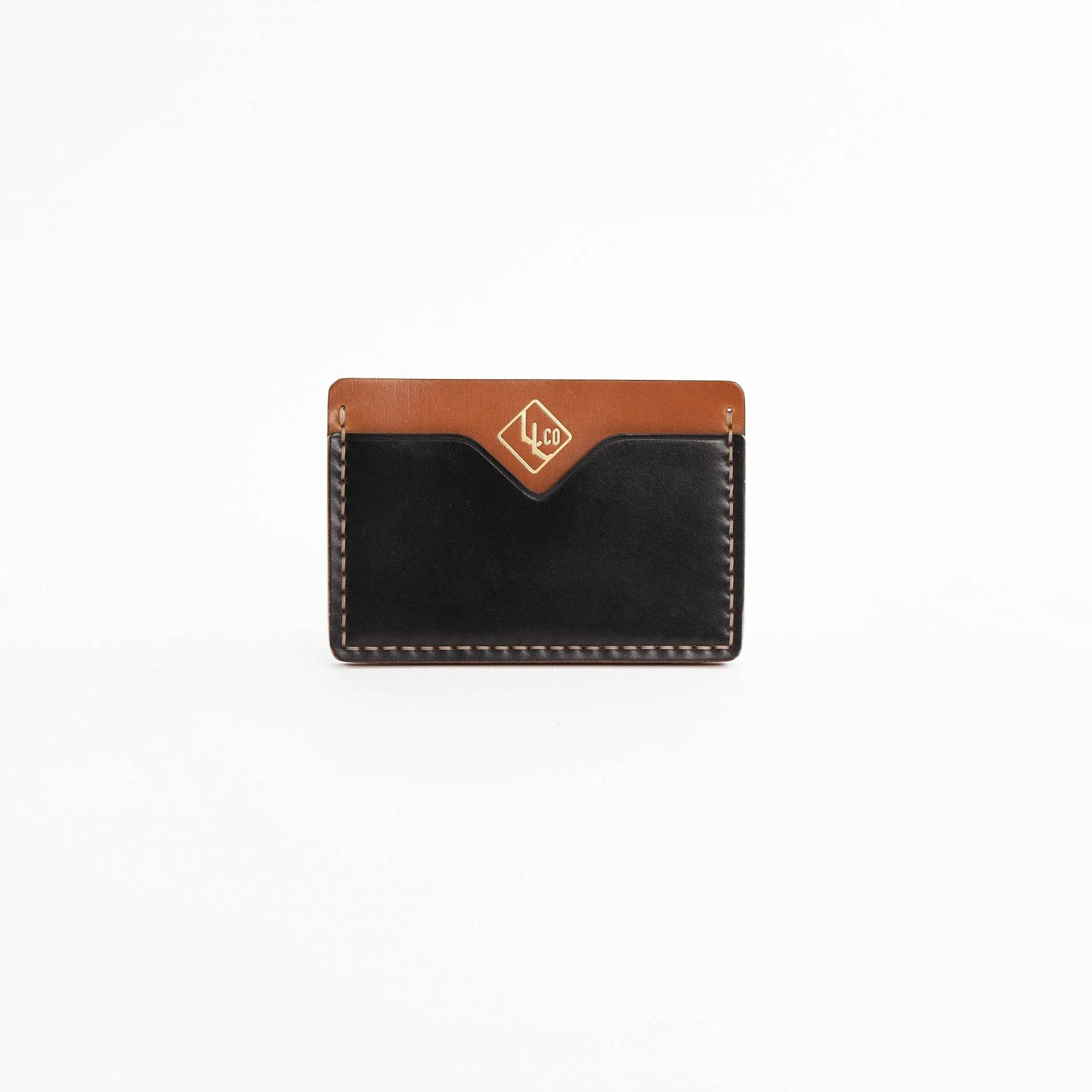 Bespoke Wallet - Black and Tan