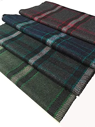 Bezzilish Home Woolen Relief Blankets for Donation - Size 50 X 82 inch (Multicolor)-Pack of 4