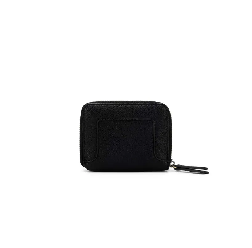 Black Caviar Design Mya Mini Wallet - Black