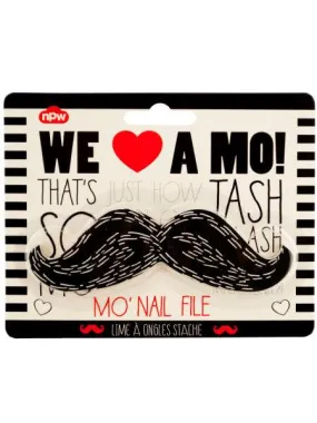 Black Mustache Nail File (Available in a pack of 24)