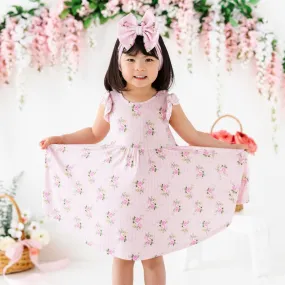 Blooming Bouquet Girls Dress & Shorts Set