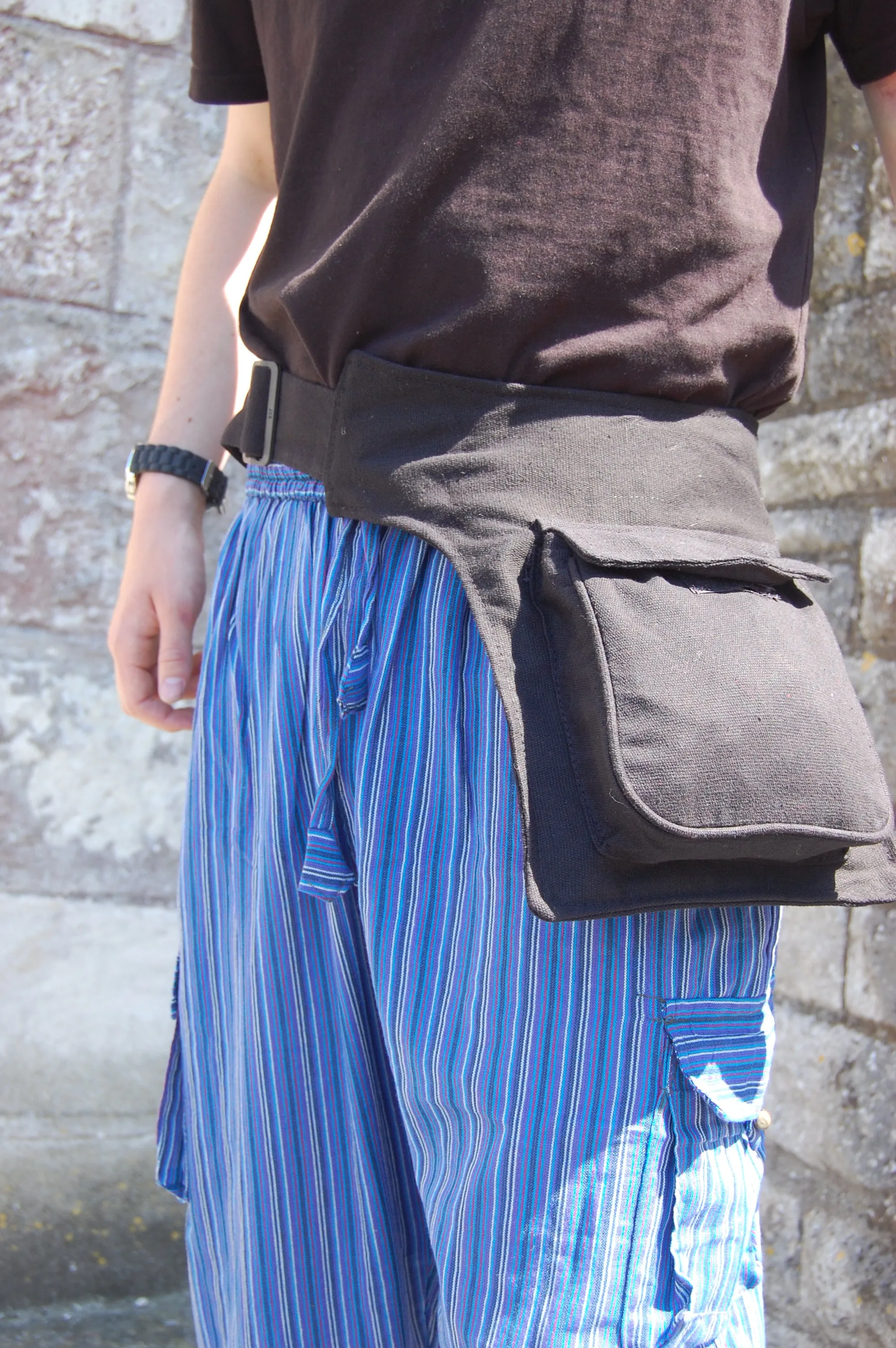 Bum Bag, Square - Plain, Various Colours