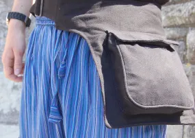 Bum Bag, Square - Plain, Various Colours