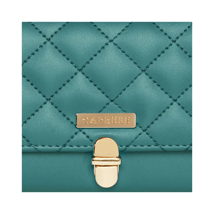 Caprese Sia Flap Wallet Medium Teal