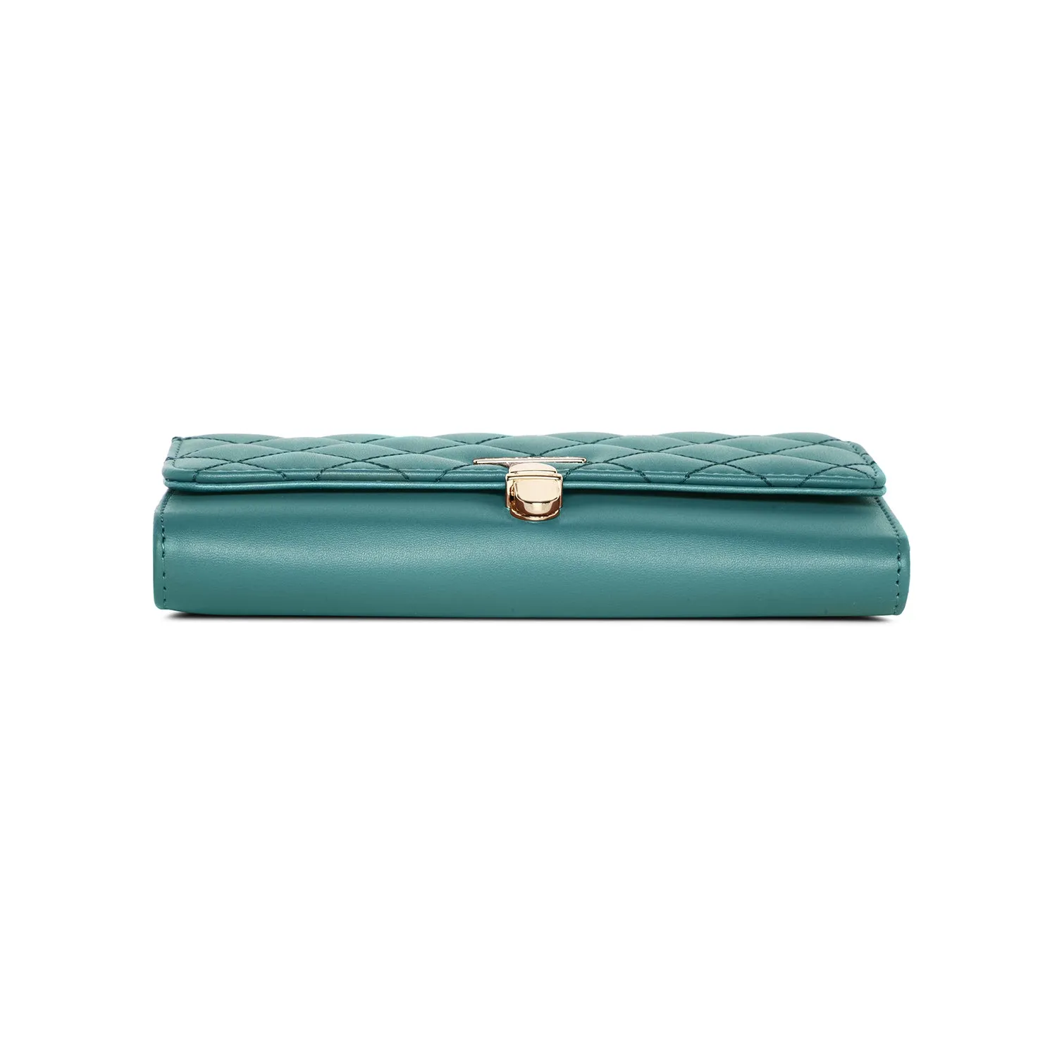 Caprese Sia Flap Wallet Medium Teal
