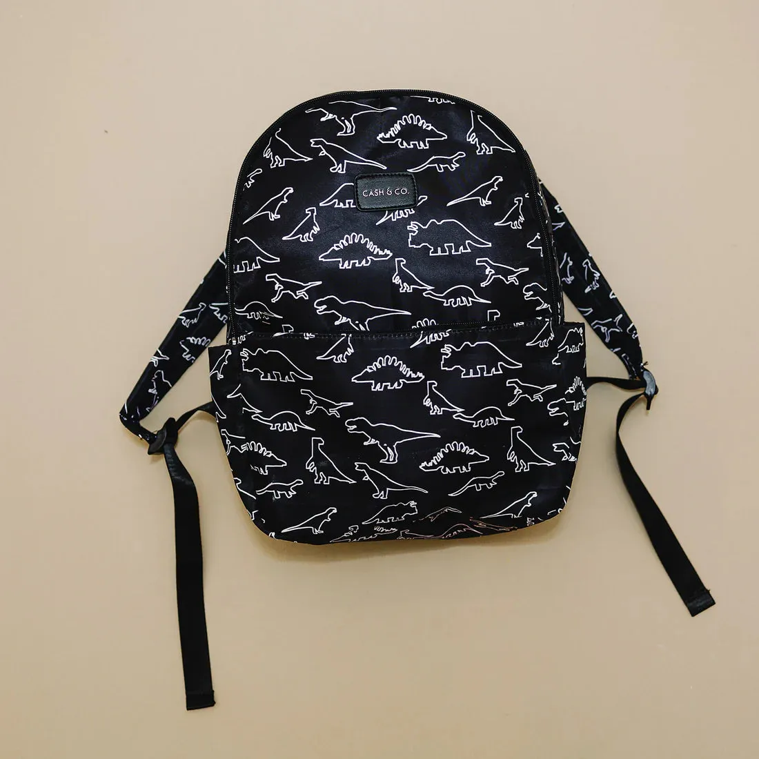 Cash & Co. Backpack - Dino (Black)