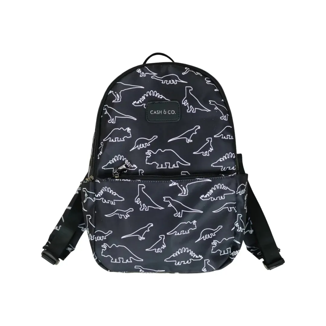 Cash & Co. Backpack - Dino (Black)