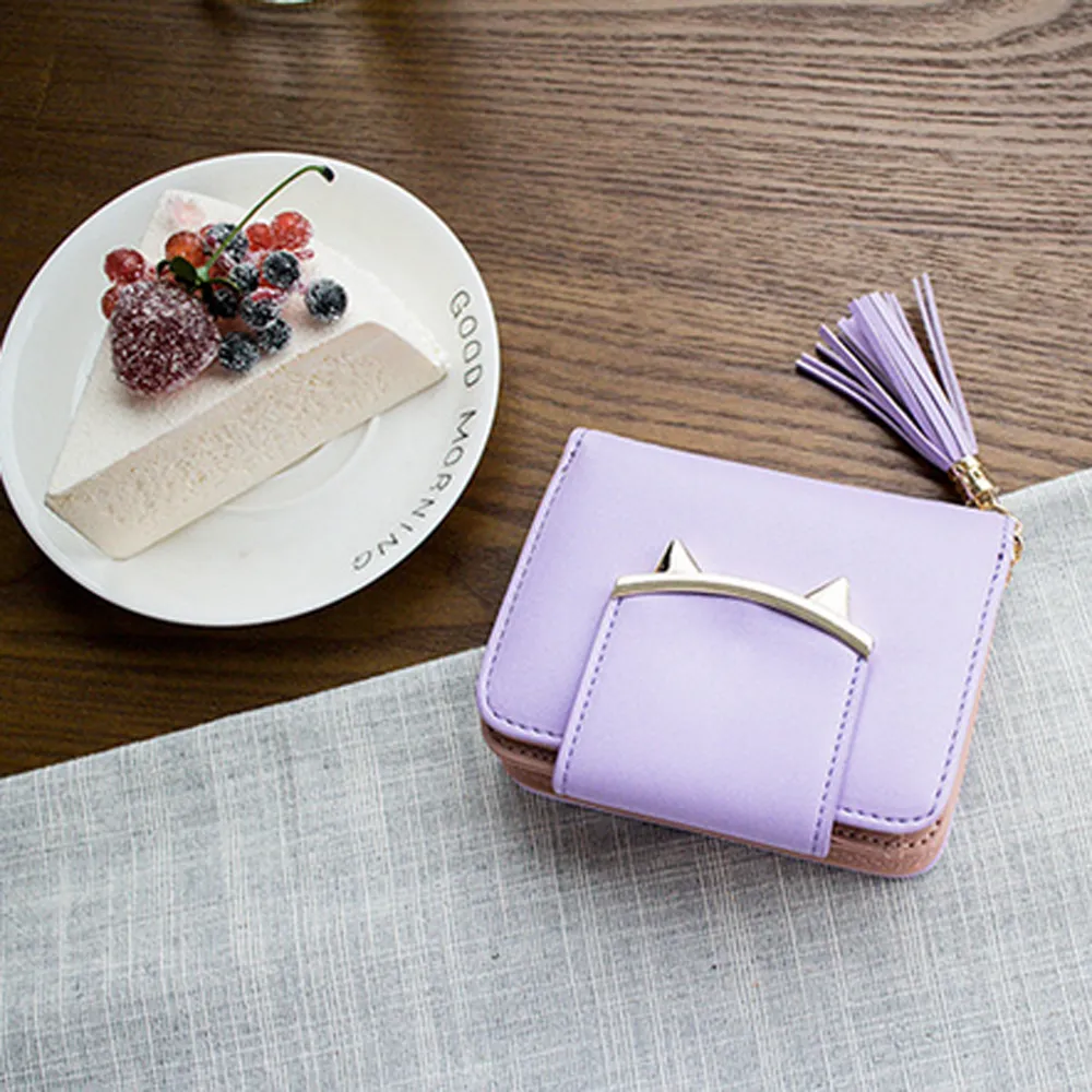Cat Ears Wallet in 7 colors