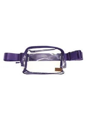 Clear Belt Bag