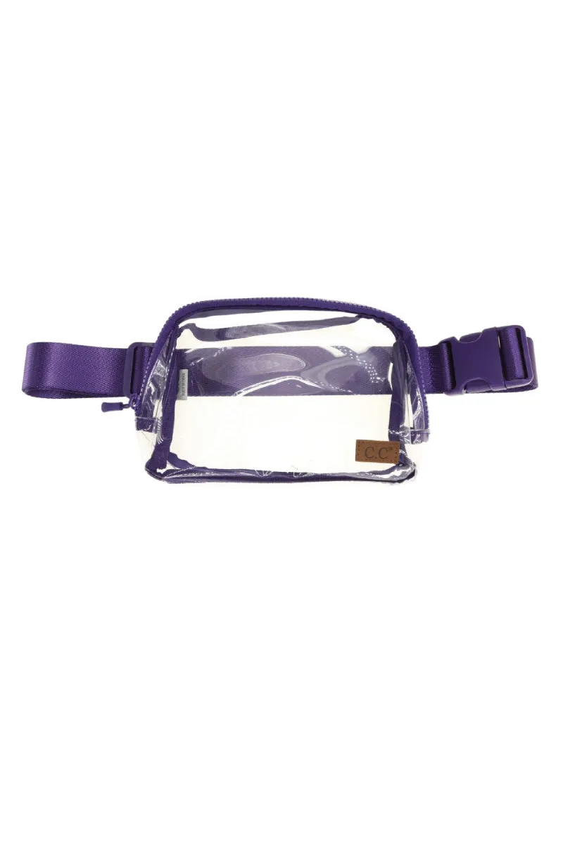 Clear Belt Bag