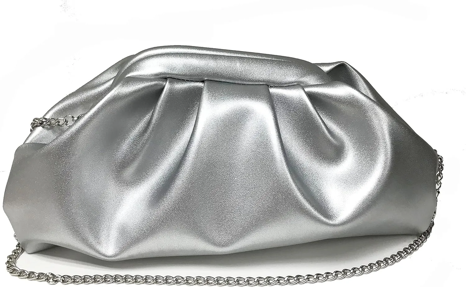 Cocktail Party Cloud Style Green Clutch Evening Bag
