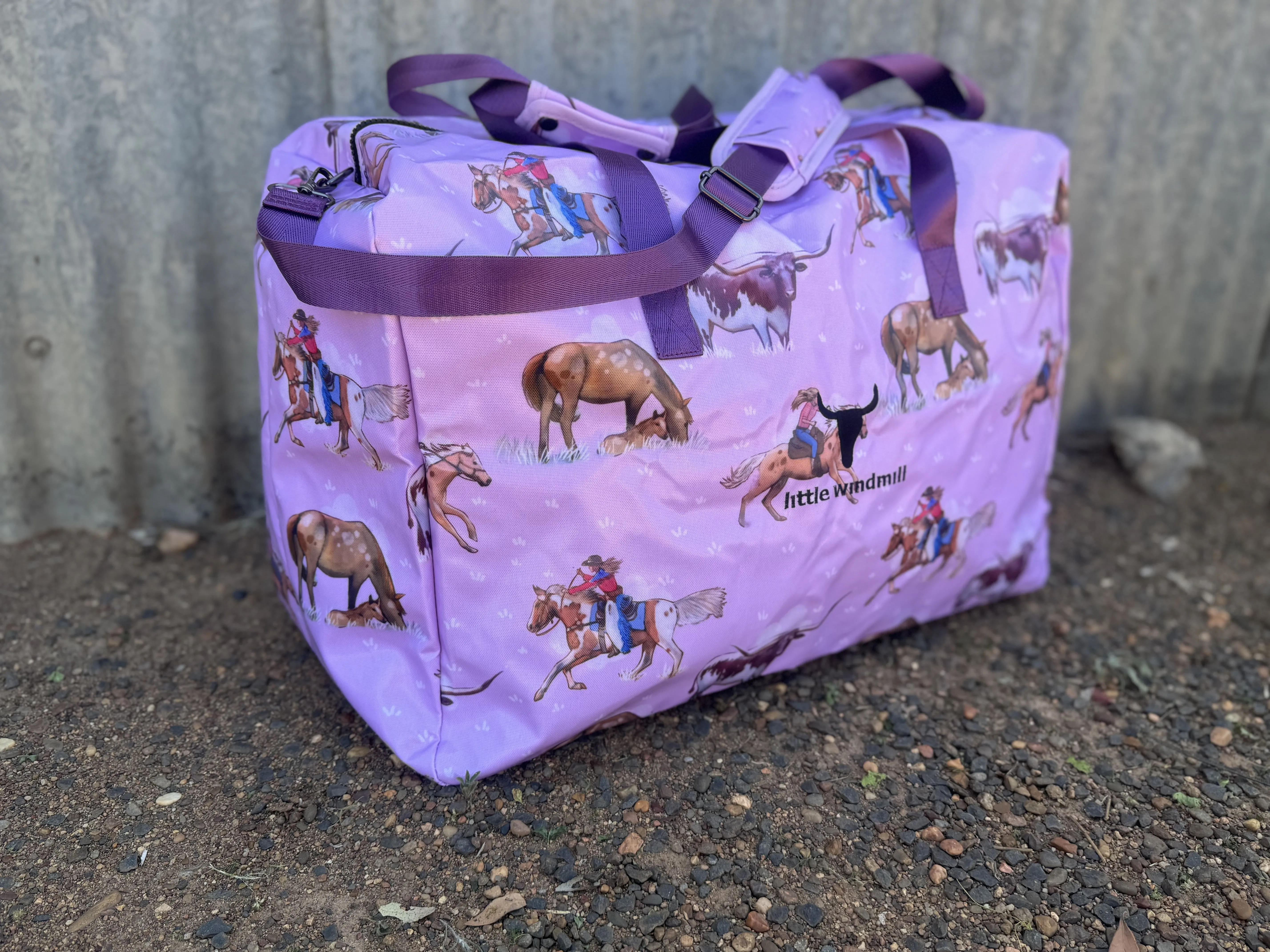 Cowgirl Up Duffle PVC Bag