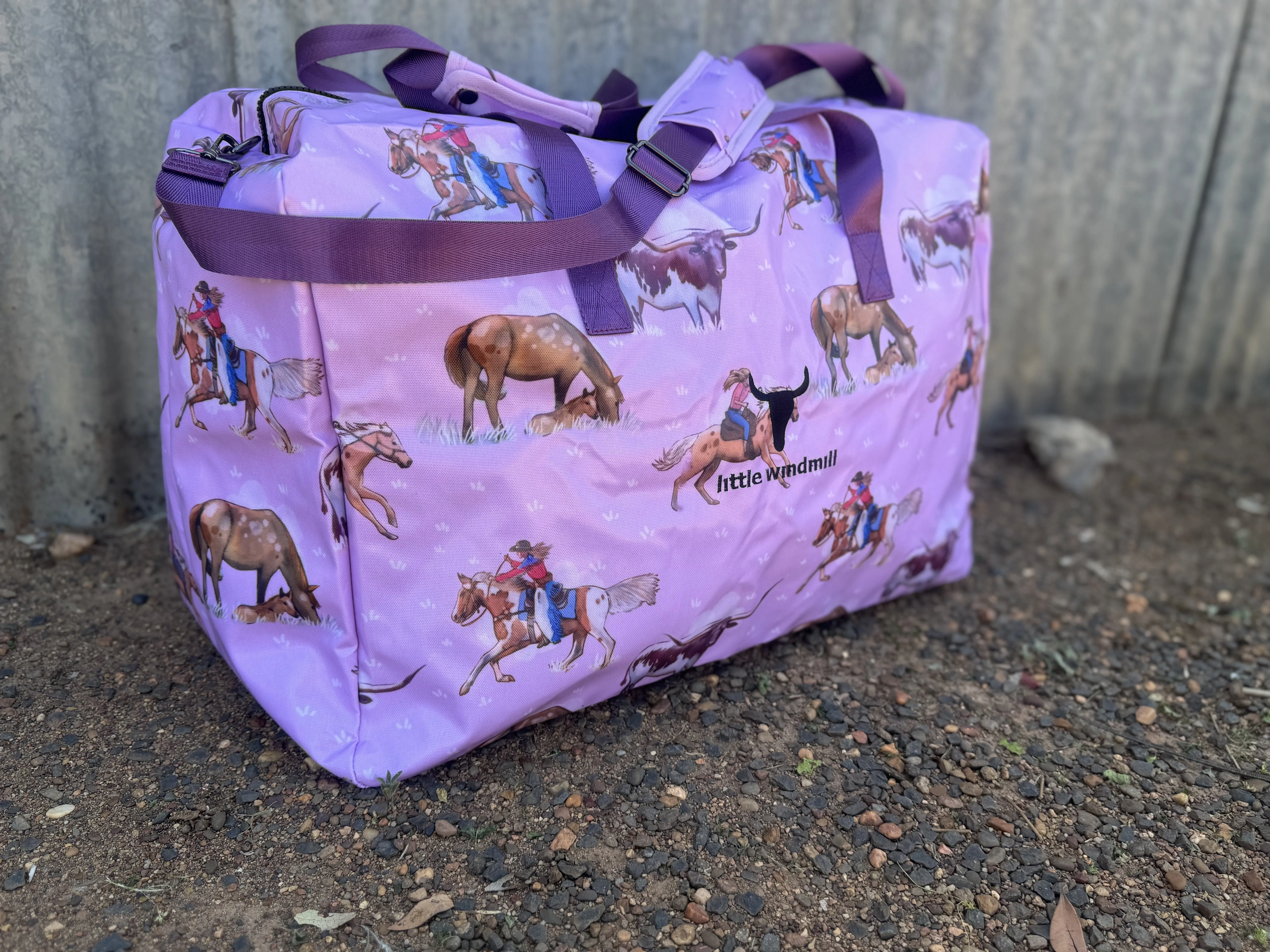 Cowgirl Up Duffle PVC Bag