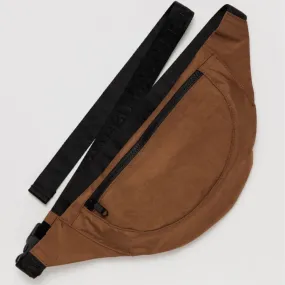Crescent Fanny Pack (Brown)