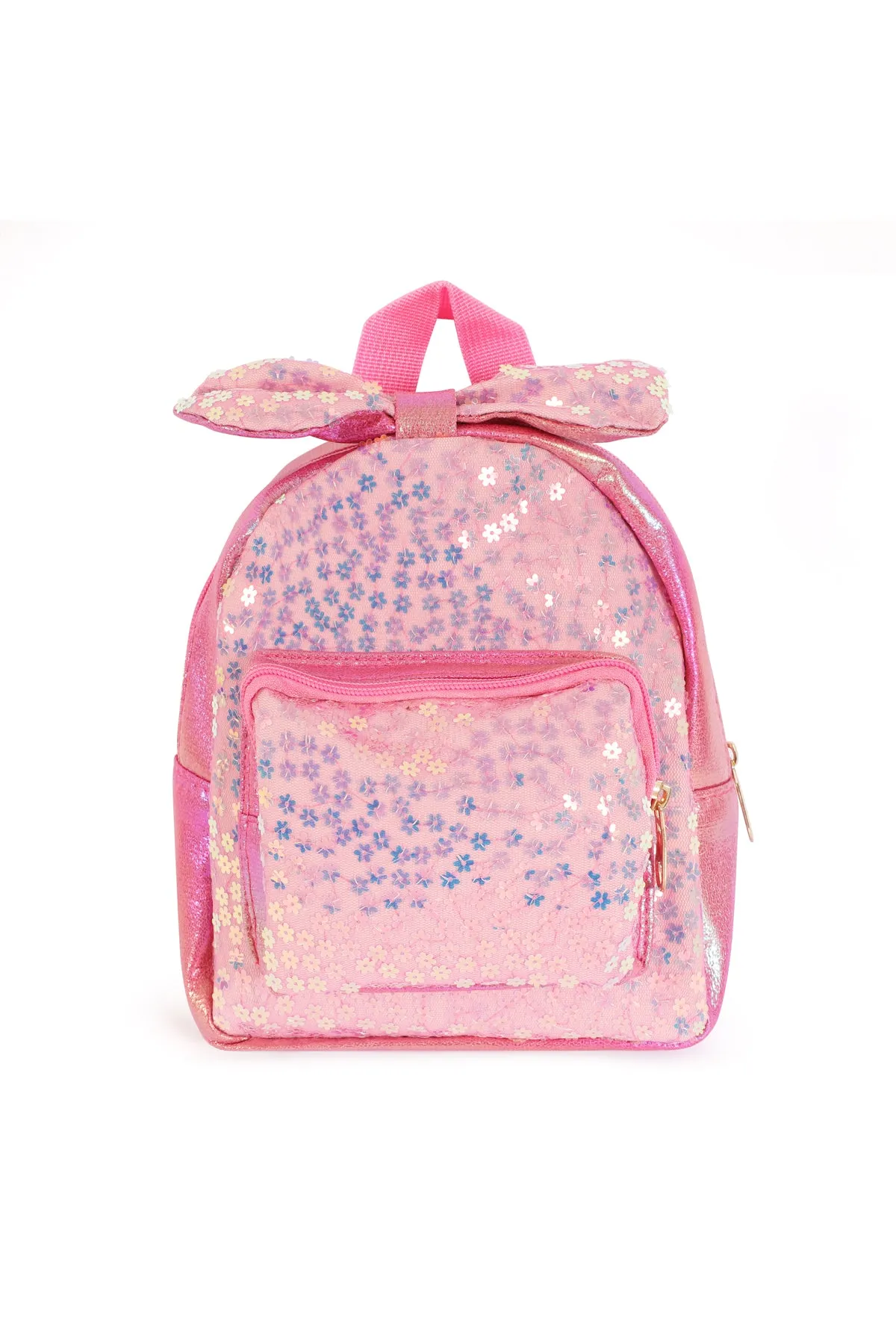 CUTE BOW GLITTER KIDS BACKPACK