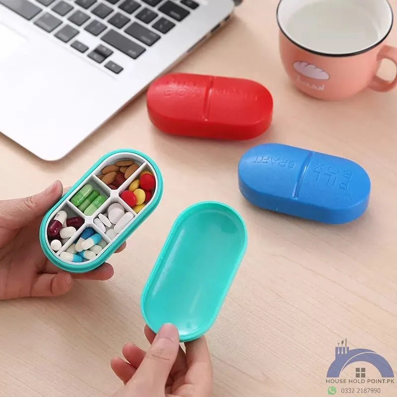 Cute Pill Shaped Box (Pack Of 2)
