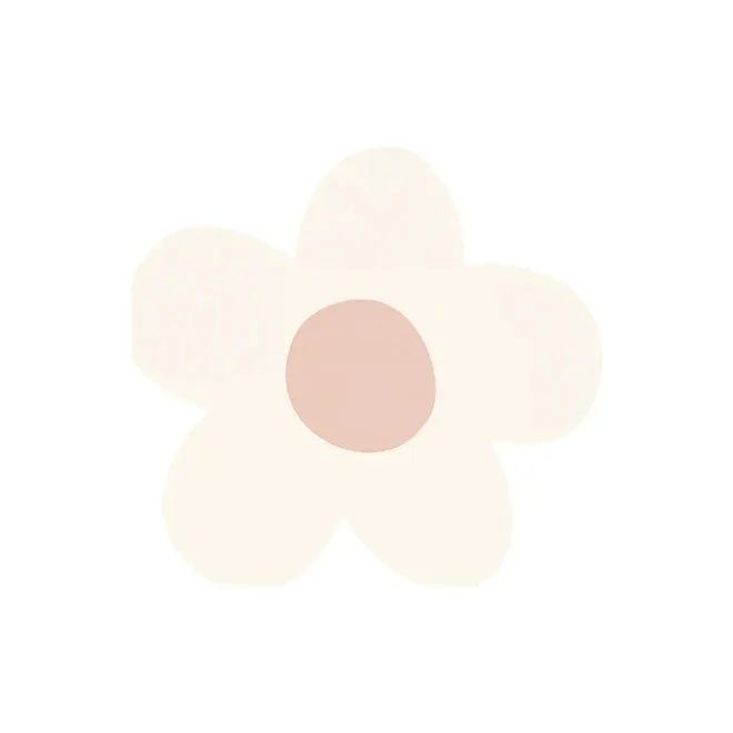 Daisy Shaped Napkins